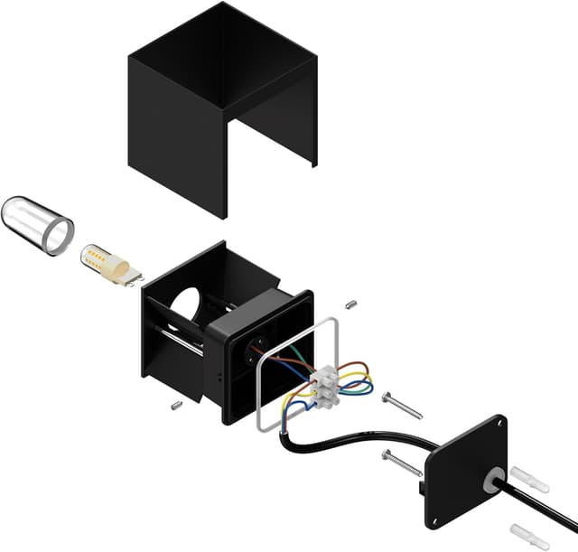 Thumbnail 1 de Aplique CUBEL exterior IP65 100 mm G9 10W