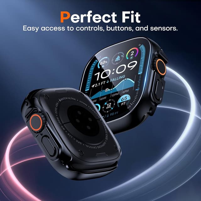Thumbnail 4 de TAURI 2 Pack Funda Apple Watch 8 Ultra 49mm 🕒 Protección Total