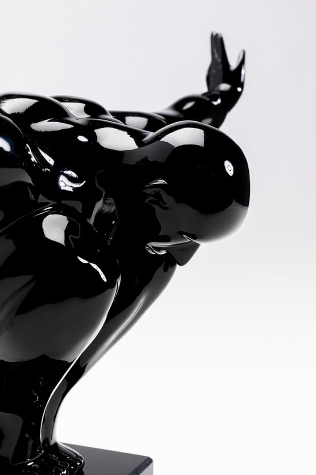 Thumbnail 6 de Kare Design Objet décoratif Athlète noir en marbre — Sculpture d’intérieur, 29x43x15 cm