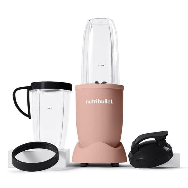 Detalle de Nutribullet Pro Mineral 900 W, 0,9 L rosa 🥤