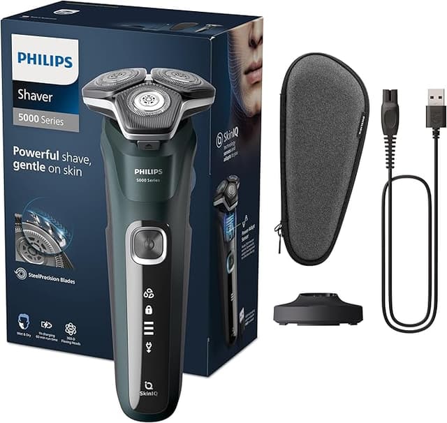 Imagen de Philips Serie 5000 Afeitadora Hombre 🌟 Recargable y Versátil en OfertitasTOP