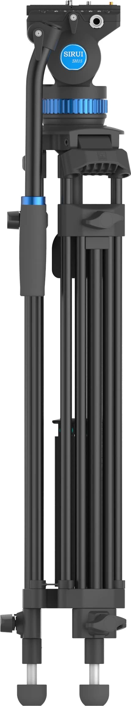 Thumbnail 1 de Sirui SH-15 Video Tripod Kit: Aluminium-Kamerastativ mit 10 kg Belastbarkeit und 360° Kugelkopf