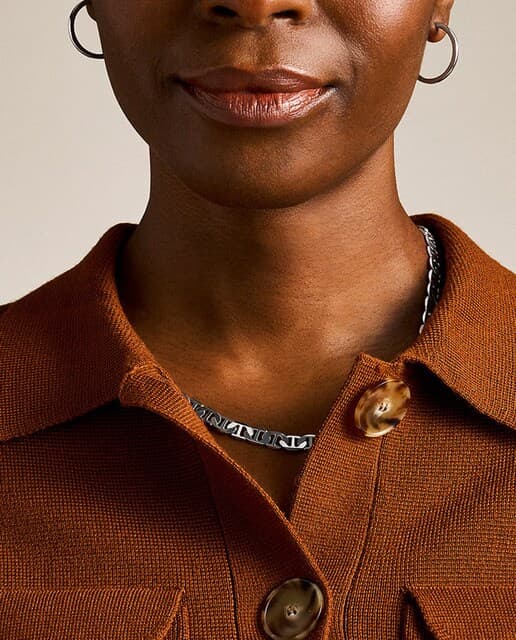 Detalle de Fossil Pendientes Arden 25 mm