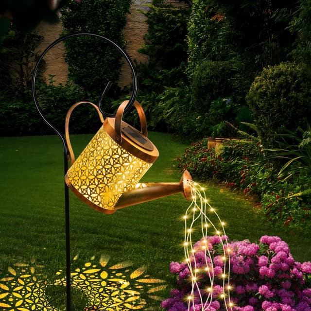 Imagen de GLOBAL GOLDEN Solar Watering Can Light 7–10h en OfertitasTOP