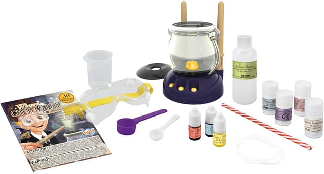Detalle de Buki Chimica dei maghi 8366, kit scientifico con 30 esperimenti
