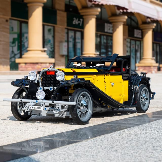 Thumbnail 6 de Mould King 13080 coche clásico 3564 piezas