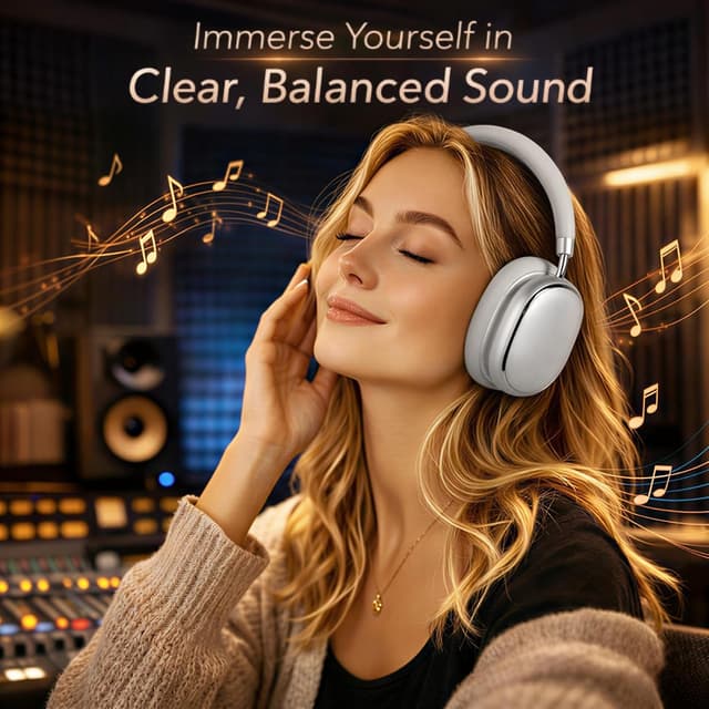 Detalle 2 de FOFUN NC95 65H ANC Headphones