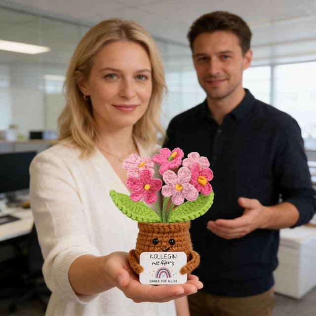 Detalle de WenmthG Pocket Hug Rosa Geschenk