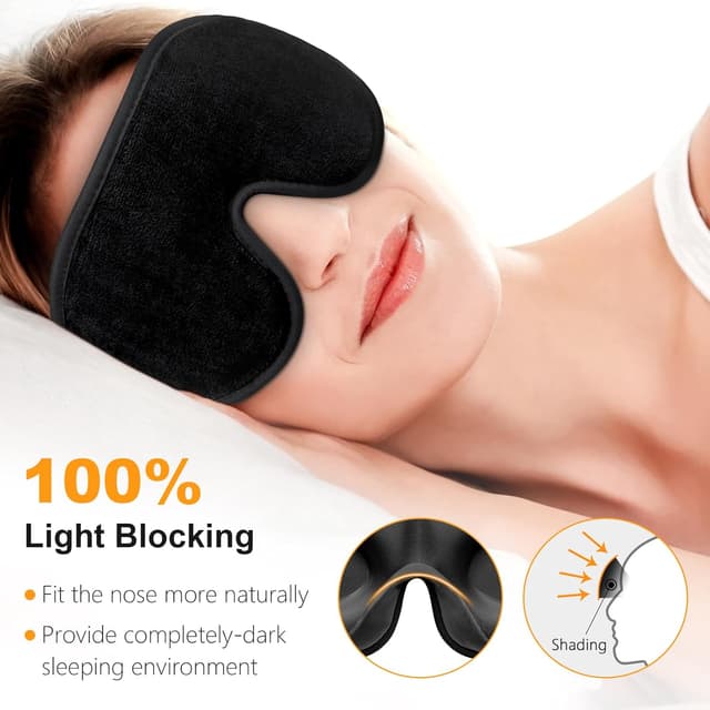 Detalle 2 de Gritin 100% Blackout Sleep Mask