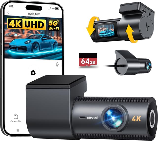 Imagen de CIEVIE D100 Dashcam 64 GB en OfertitasTOP