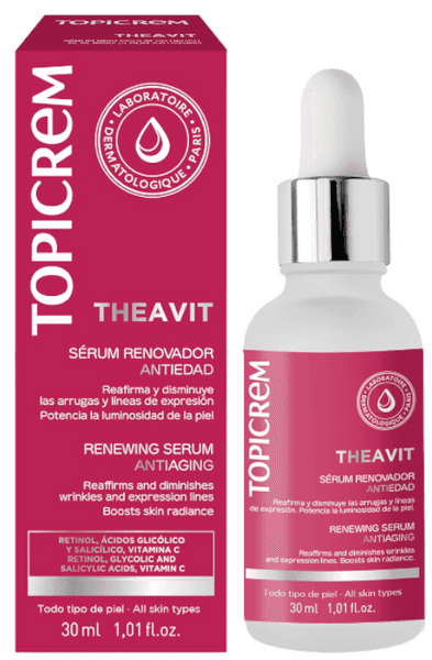 Imagen de Topicrem Theavit Sérum Renovador Antiedad 30 ml 🧴 en OfertitasTOP