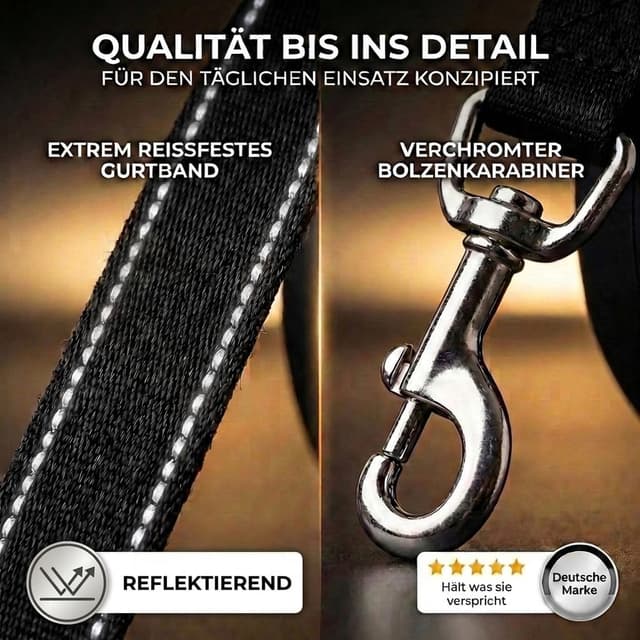 Thumbnail 6 de HUND IST KÖNIG Rollleine 5 m