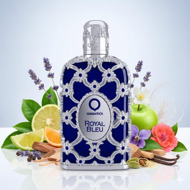 Detalle de Orientica Royal Blue Eau de Parfum Spray 80 ml unisex con vaniglia e muschio