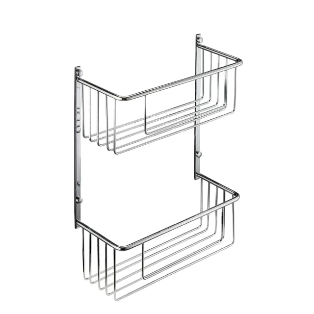 Detalle de Manillons Torrent Jabonera rinconera de rejilla 2 cestas