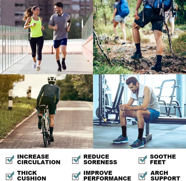 Thumbnail 5 de coskefy Sports Socks 6 Pairs