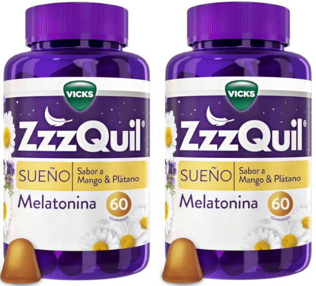 Imagen de ZzzQuil Sueño Melatonina 2x60 gummies 🍬 en OfertitasTOP