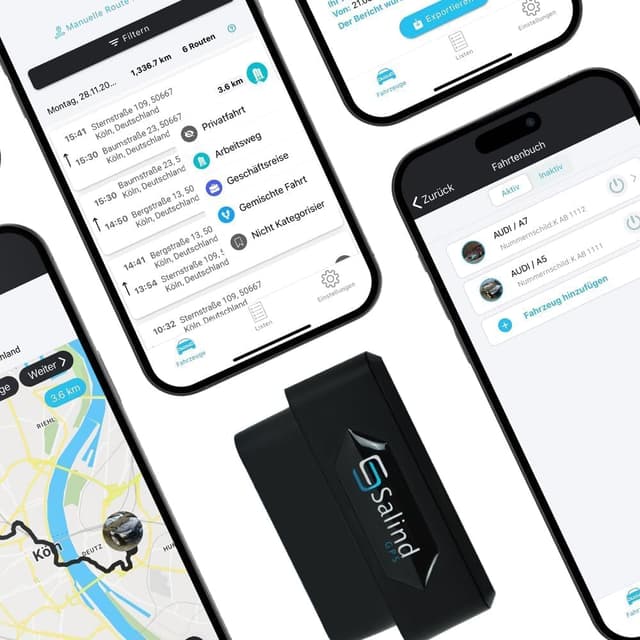 Thumbnail 5 de Salind GPS Fahrtenbuch Tracker