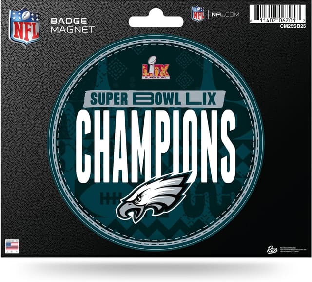 Detalle de Rico Industries NFL Unisex Modern Fan Magnet (Officially Licensed) — Car, Home, Cooler or Office Decor