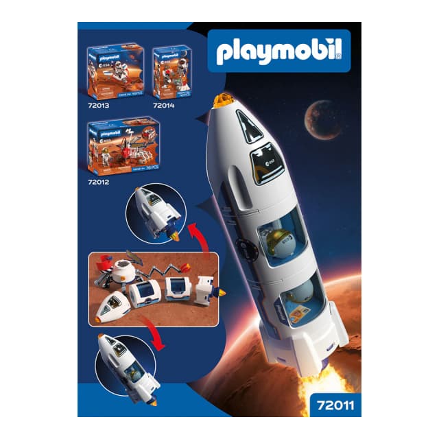 Detalle de Playmobil Cohete a Marte ESA