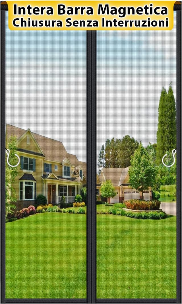 Detalle de HOFUDON zanzariera magnetica 120x220 cm