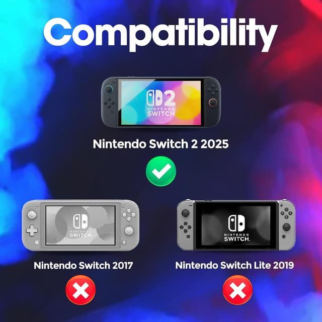 Detalle 2 de ProCase Carrying Case for Nintendo Switch 2 (2025) with 24 Game Card Slots – Purple