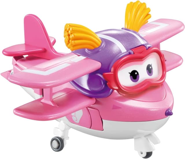 Detalle 2 de Super Wings Ellie trasformabile, robot aereo 12 cm