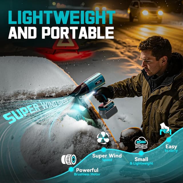 Thumbnail 6 de Ecarke Akku-Laubbläser Turbo 80.000 U/Min