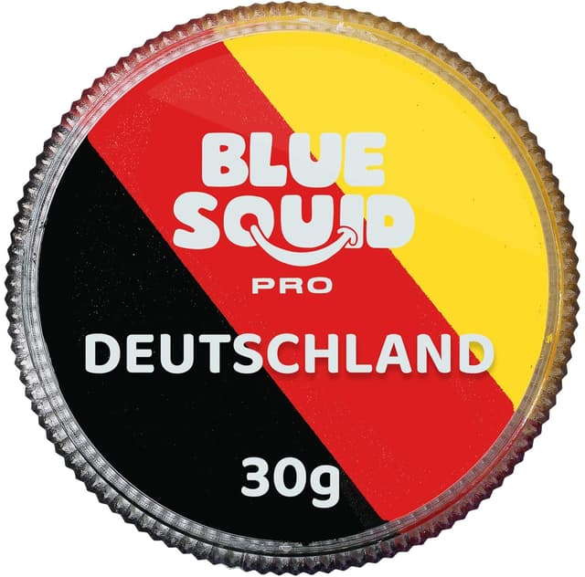 Imagen de Blue Squid Pro Face Paint Neon 30g Schwarz Rot Gelb en OfertitasTOP