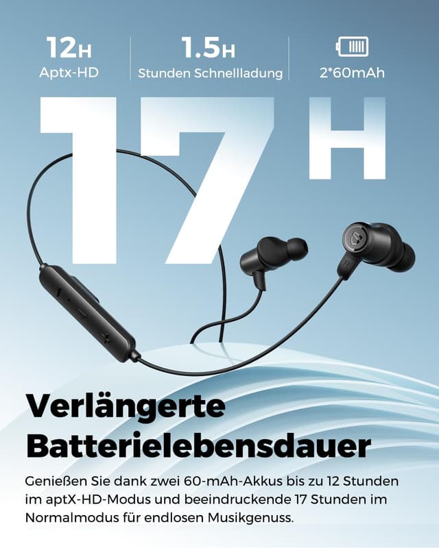 Thumbnail 4 de SoundPEATS Q35 HD+ In-Ear Bluetooth 5.2 Kopfhörer, 17 Std