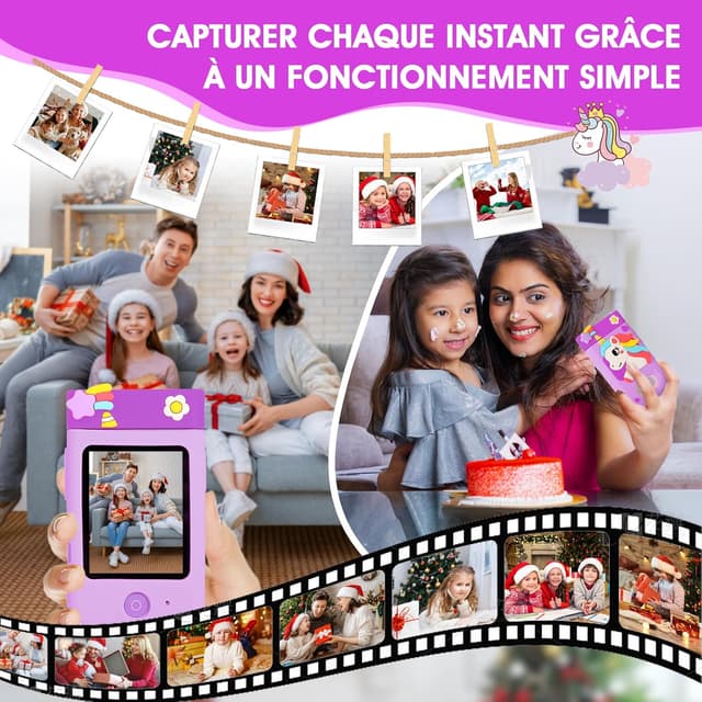 Thumbnail 6 de ARNSSIEN A200 Appareil photo enfant 1080P