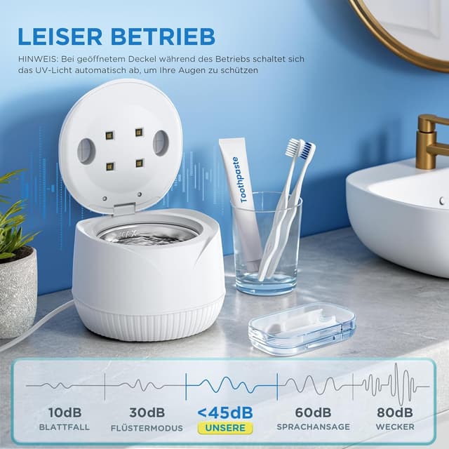 Thumbnail 6 de Ultraschallreiniger 200 ml zur Zahnpflege