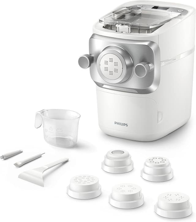 Detalle 2 de Philips Nudelmaschine Serie 7000 HR2660/00 (weiß) mit ProExtrude-Technologie – vollautomatisch