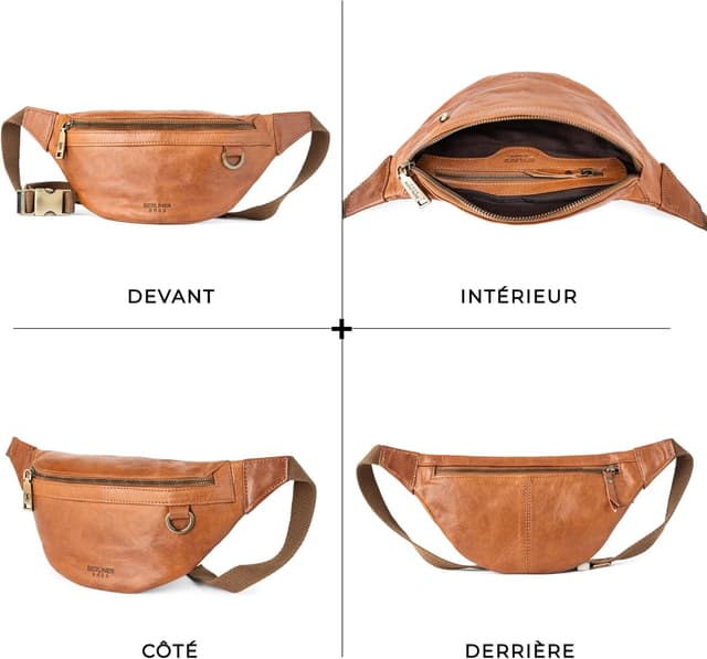 Thumbnail 5 de Berliner Bags Turin sac banane 30,5 cm