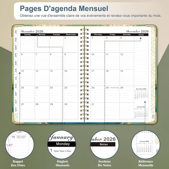 Thumbnail 3 de NEYSA Agenda 2026 semainier A5