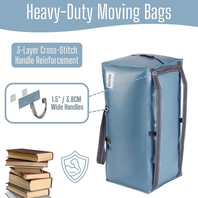 Detalle 2 de VENO 10 Pack Extra Large Moving Bags 23 gal