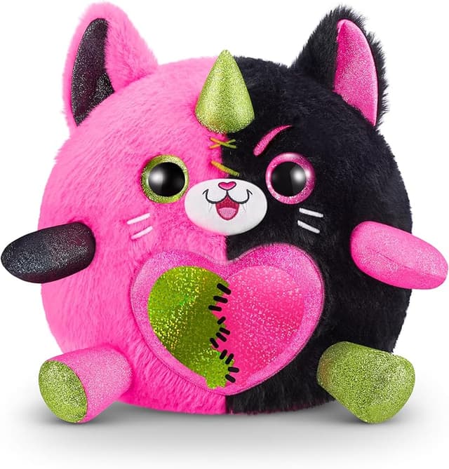 Detalle 1 de Rainbocorns ZURU Monstercorn Surprise Gato peluche accesorios