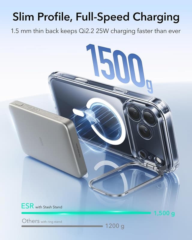 Thumbnail 6 de ESR iPhone 17 Pro Max case with MagSafe and camera cover