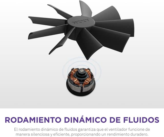 Thumbnail 5 de NZXT F140 RGB Duo - Ventiladores RGB 140 mm 🌈