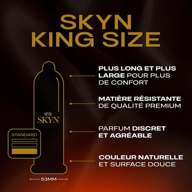 Thumbnail 2 de SKYN King Size Large 56 mm préservatifs ❤