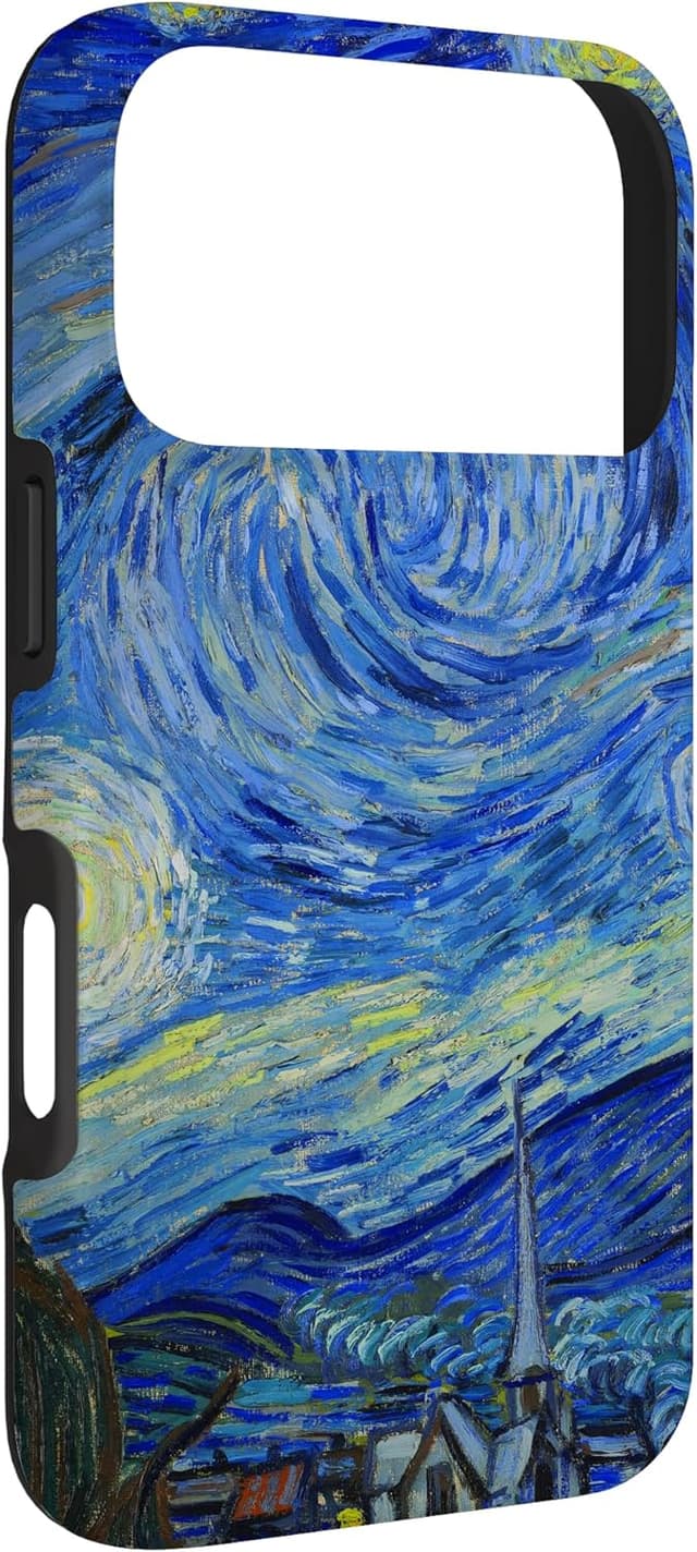 Detalle de Custodia iPhone 17 Pro Van Gogh La Notte Stellata