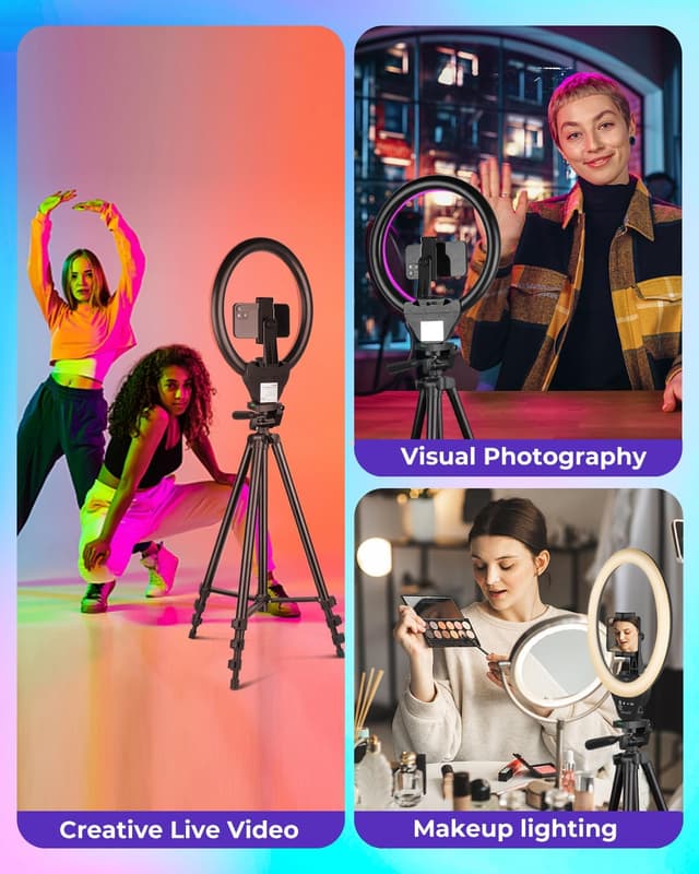 Thumbnail 1 de Sensyne 10'' RGB Ring Light ⚙