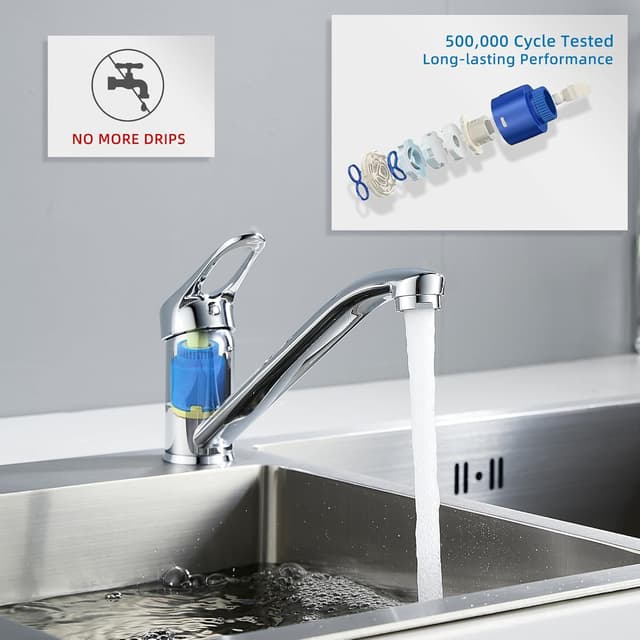 Detalle de BELZ Kitchen Mixer Tap 360° swivel