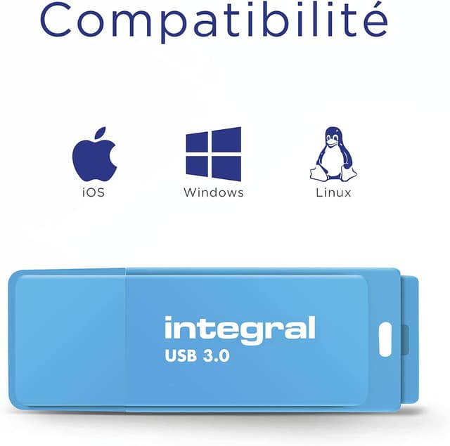 Detalle 2 de Integral 64GB Neon Bleu USB 3.2