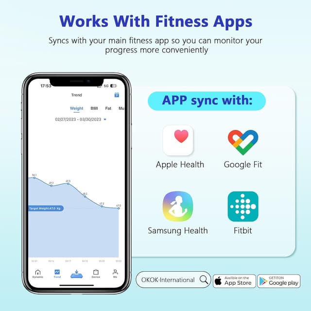 Thumbnail 3 de Diboniur Bascula de Baño Digital Precision Inteligente 180 kg