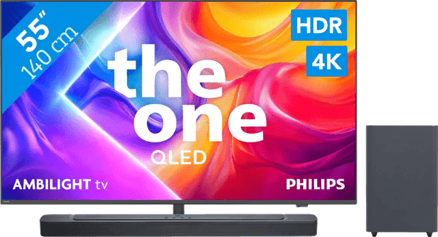 Imagen de Philips PUS9000 55 Zoll QLED 4K mit JBL Bar 2.1 en OfertitasTOP