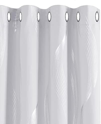 Imagen de Deconovo Rideaux occultants isolants 200x280 cm noir en OfertitasTOP