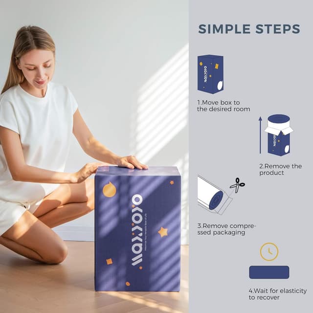 Thumbnail 6 de MAXYOYO Futon Mattress 4" Queen