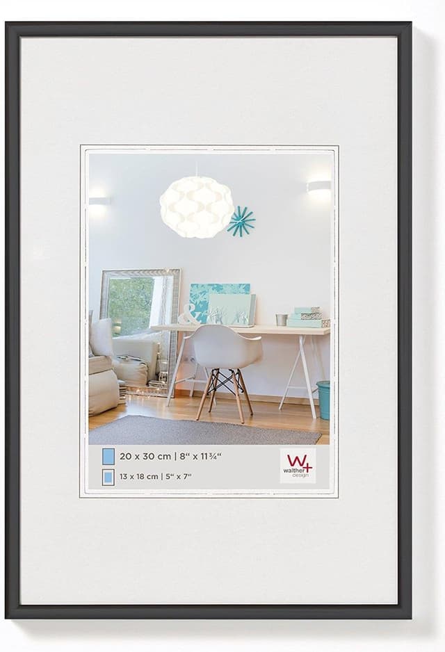 Detalle 2 de Walther Design New Lifestyle KV050Q : cadre photo en plastique 40 x 50 cm rose