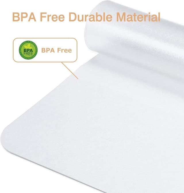 Thumbnail 4 de NATRKE Schreibtischunterlage Transparent 80x40 cm