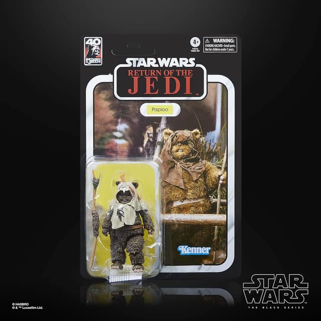 Detalle 2 de Star Wars The Black Series Paploo 15 cm